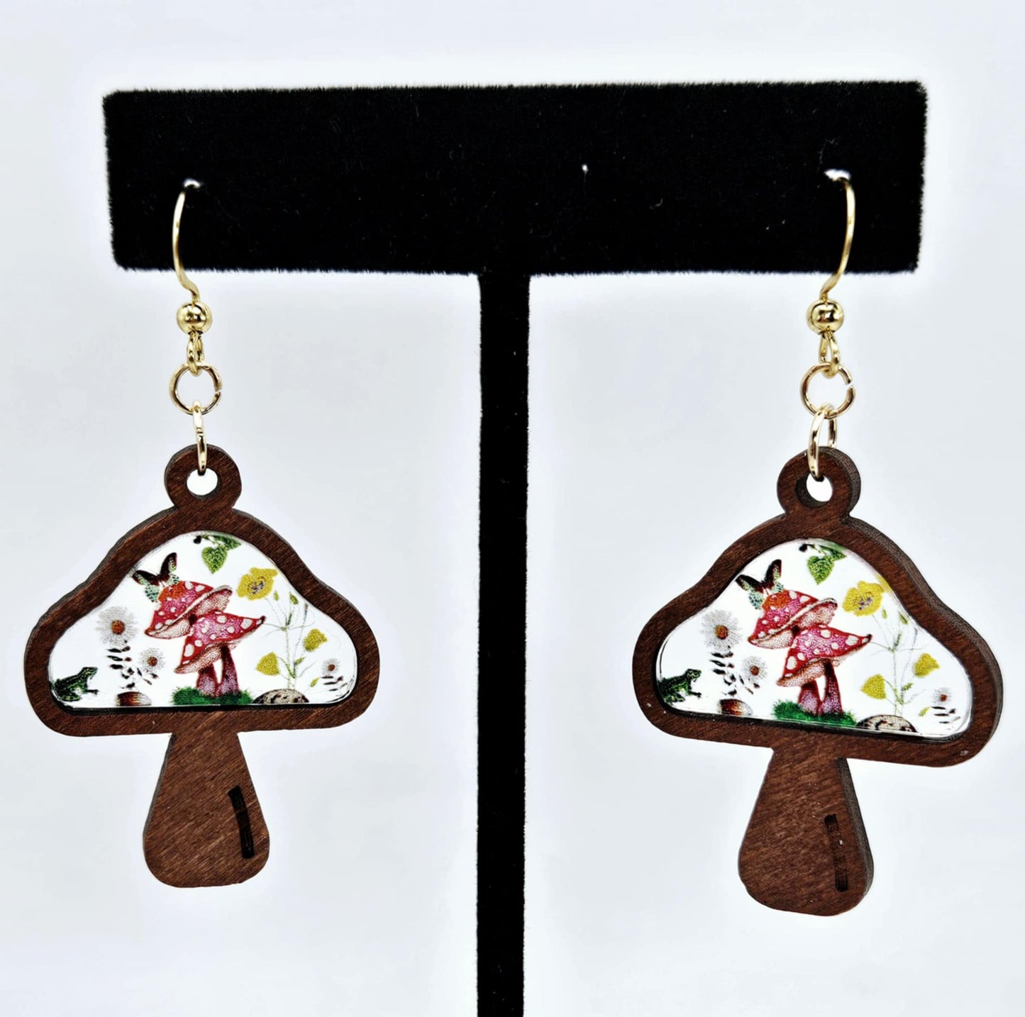 Mushroom Earrings