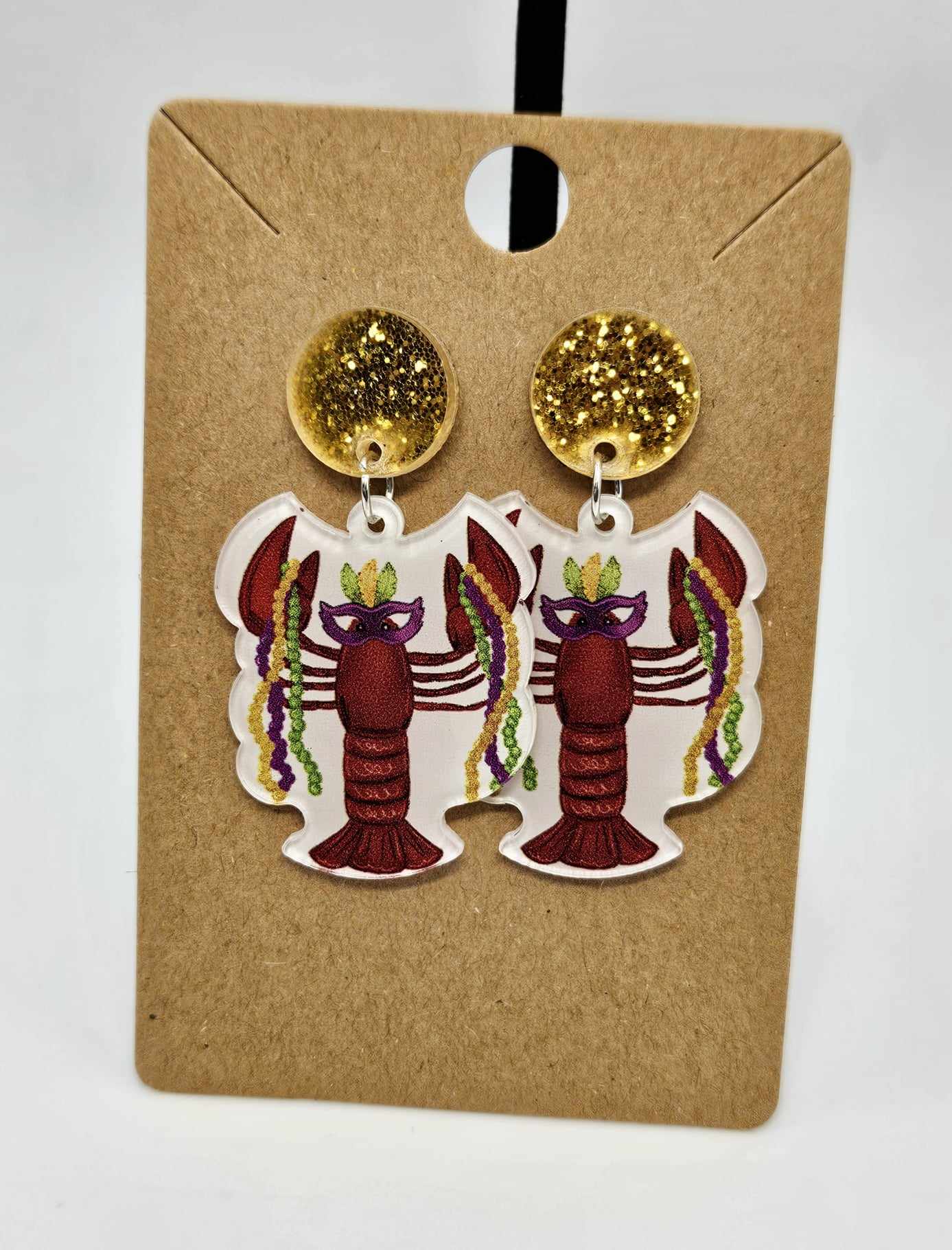 Crawfish Drop Earrings