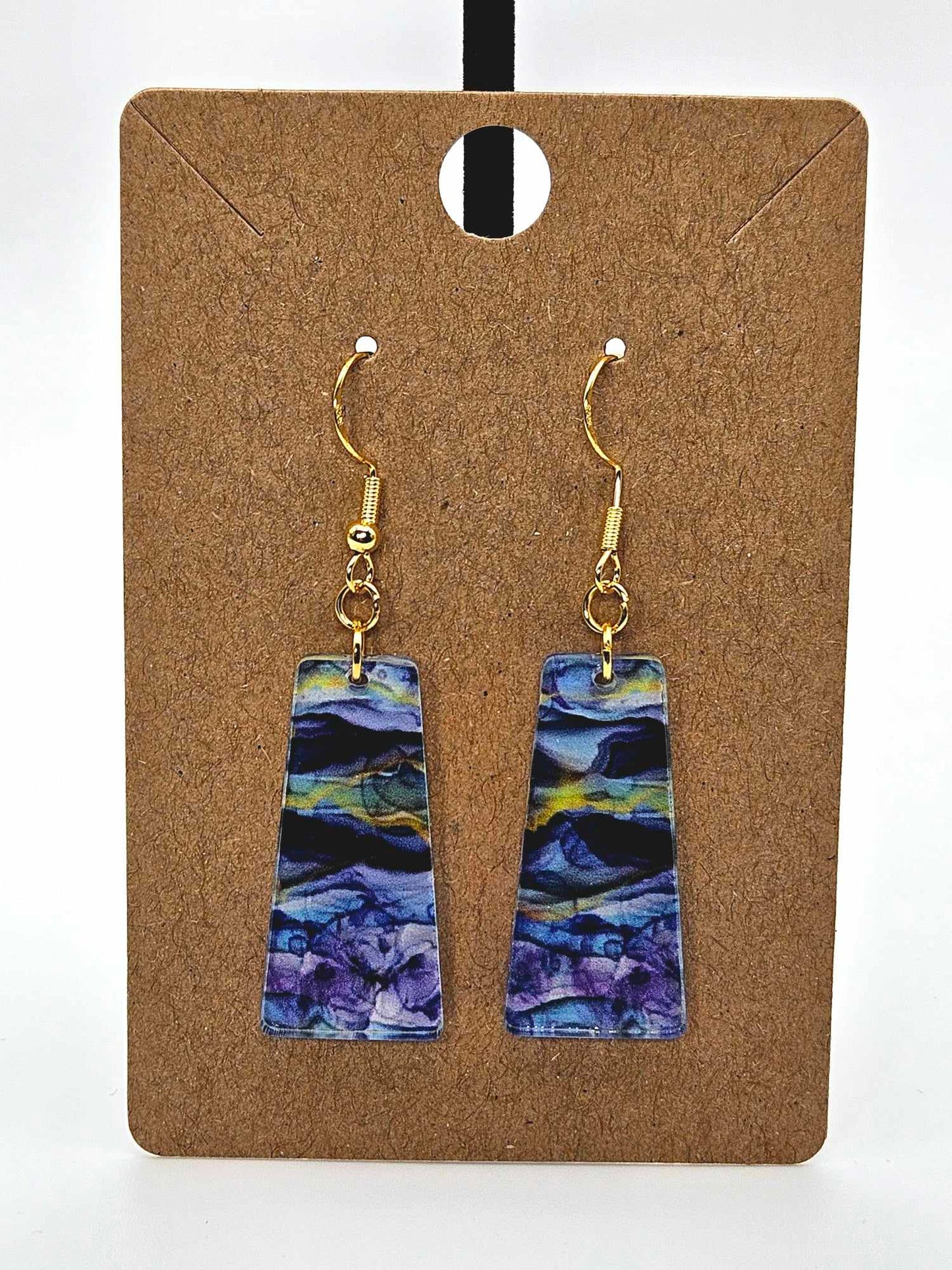Acrylic Wave Earrings