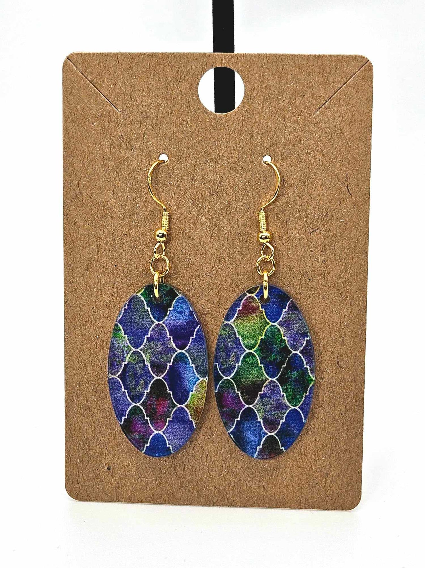 Stained Glass Earrings