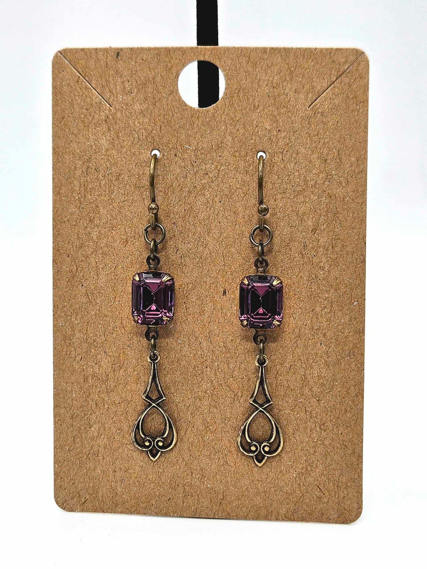 Vintage Amethyst Earrings