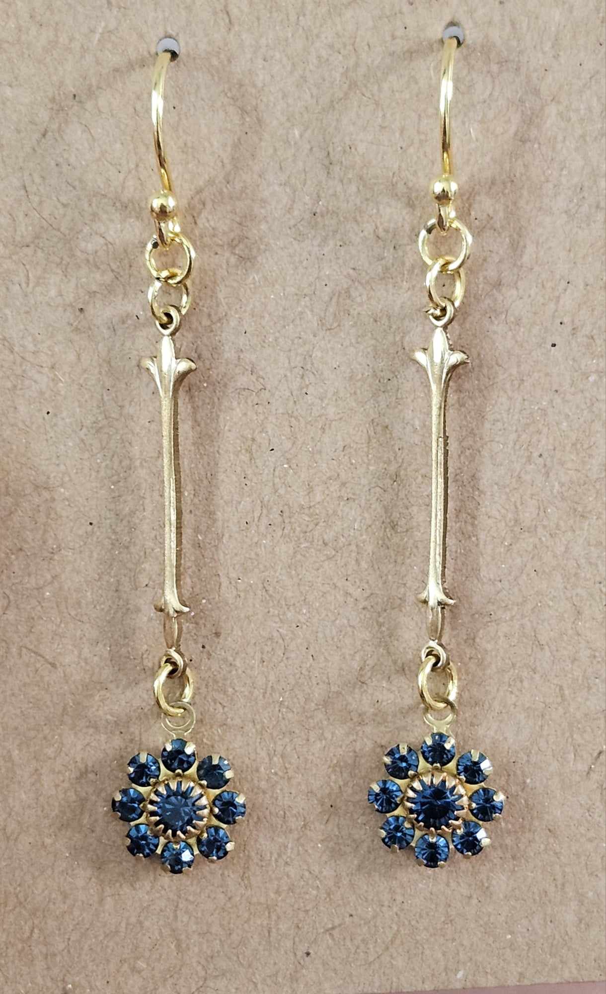 Montana Blue Flower Earrings