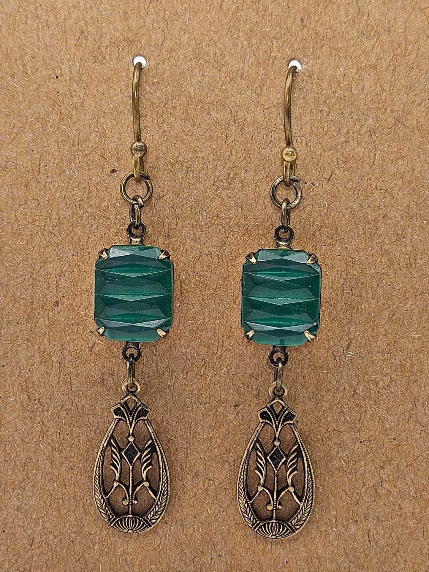 Vintage Jade Earrings