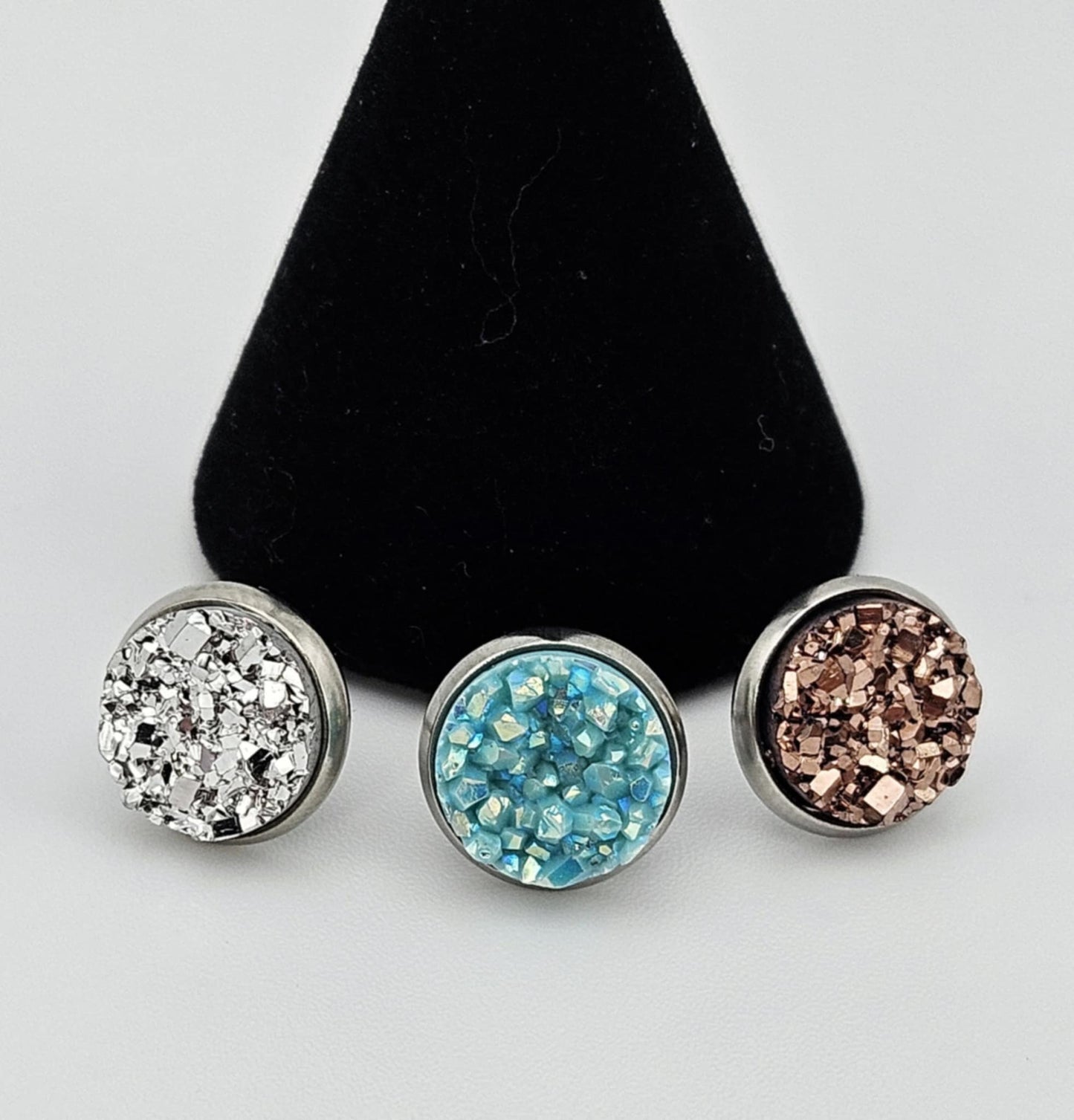 Druzy Studs - Small