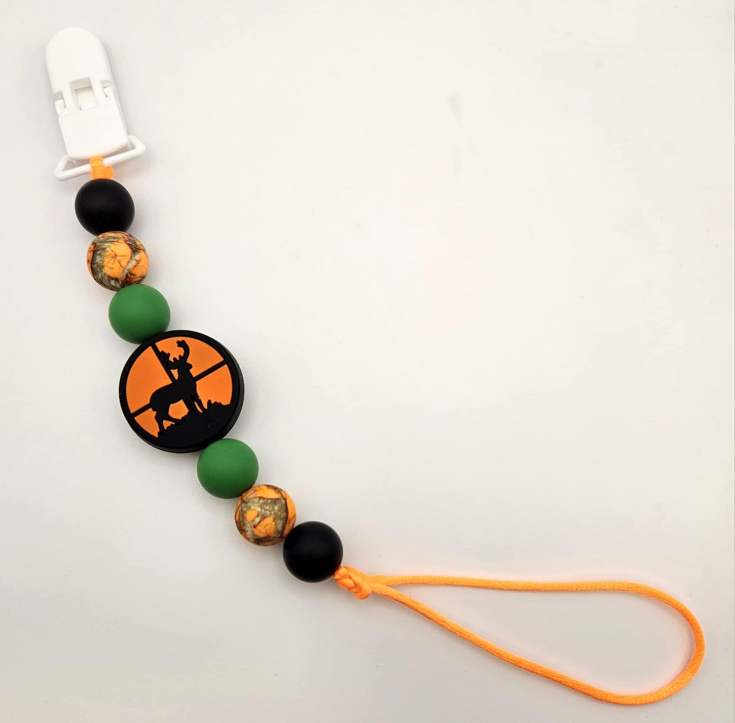 Hunting Pacifier Clip