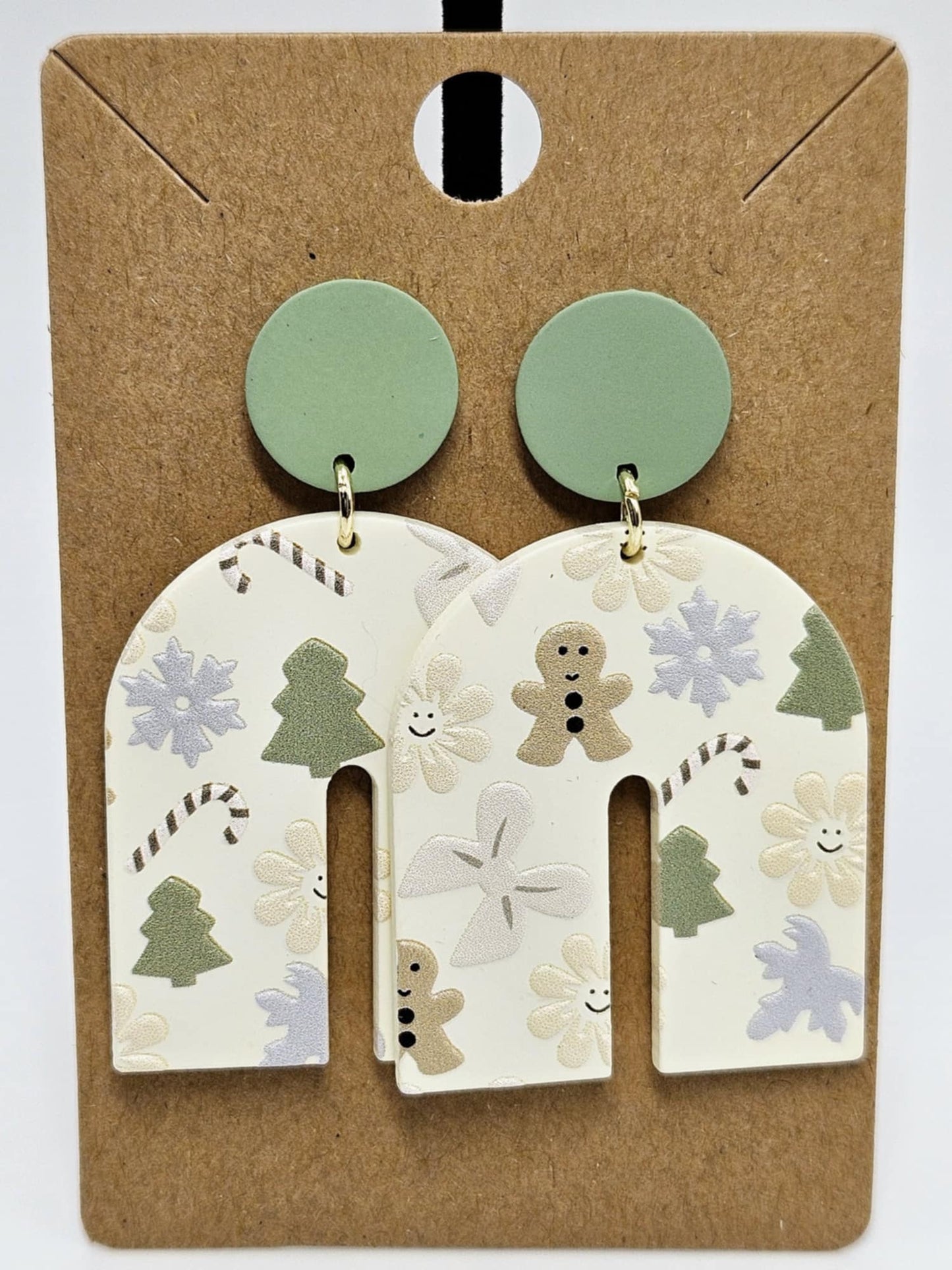 Sage Winter Earrings