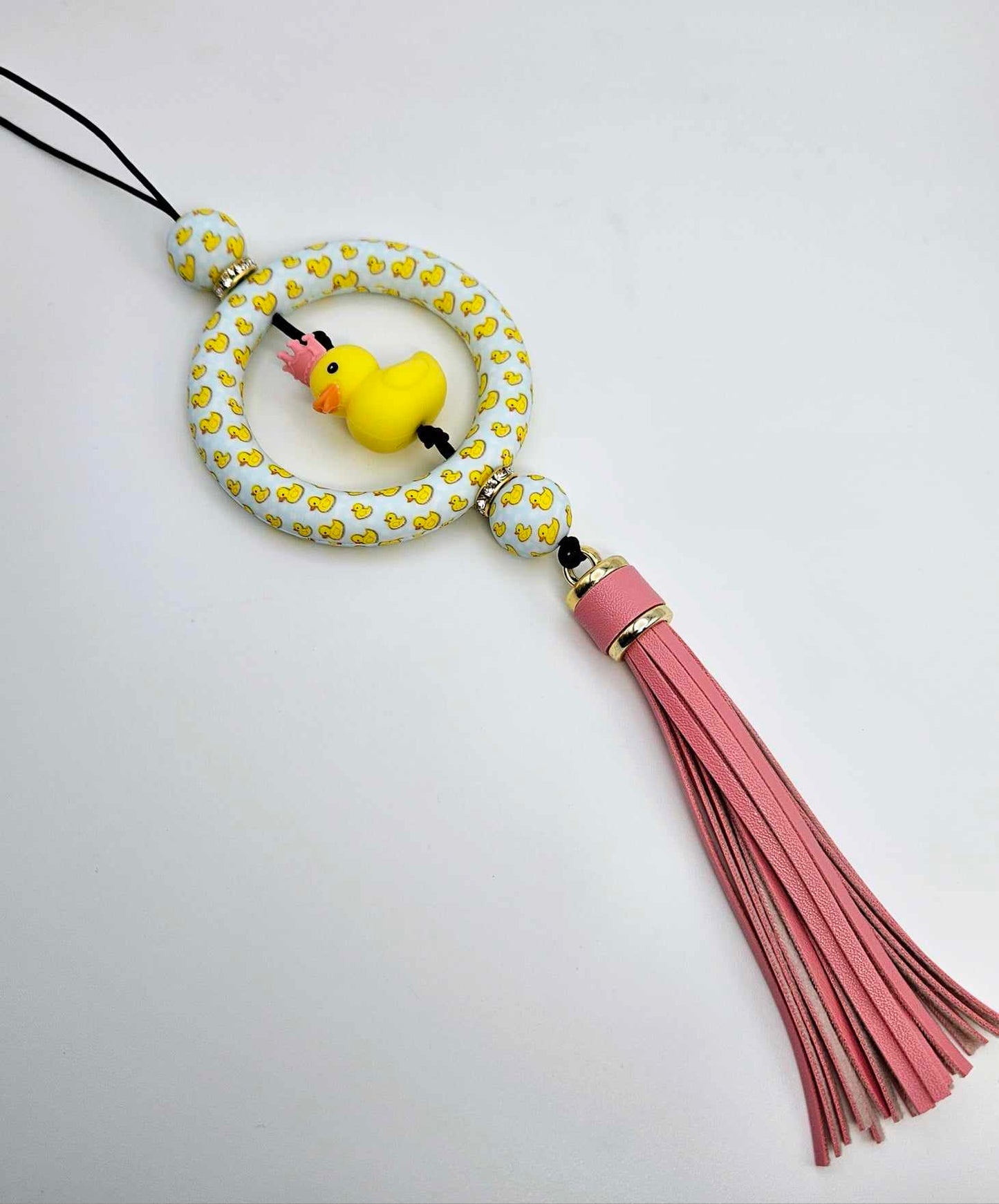 Queen Duck Car Charm