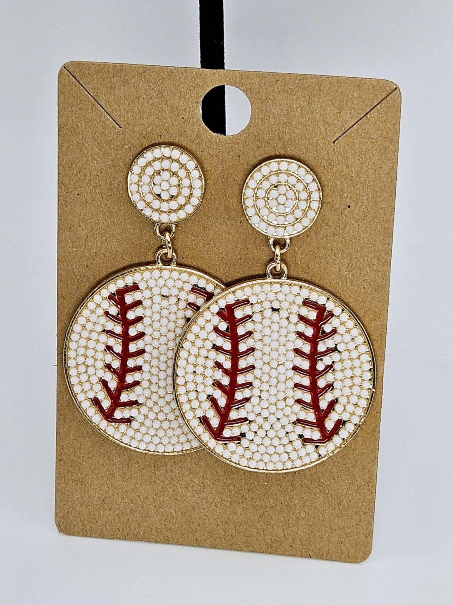 Baseball Earrings
