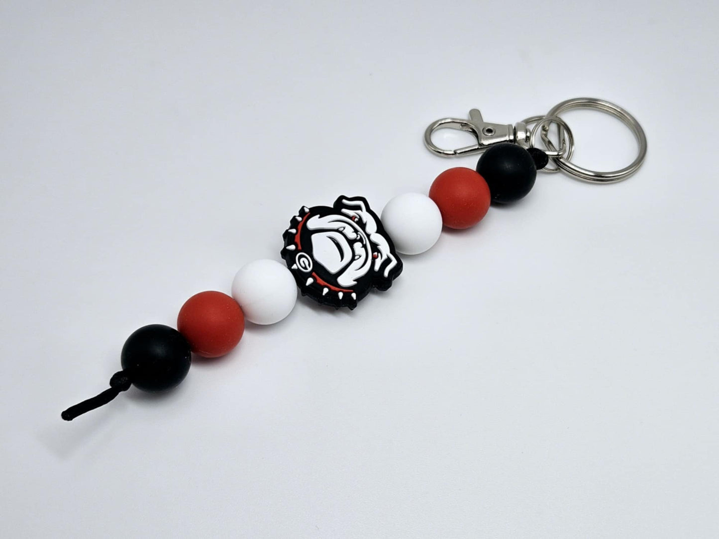 Georgia Bulldog Keychain