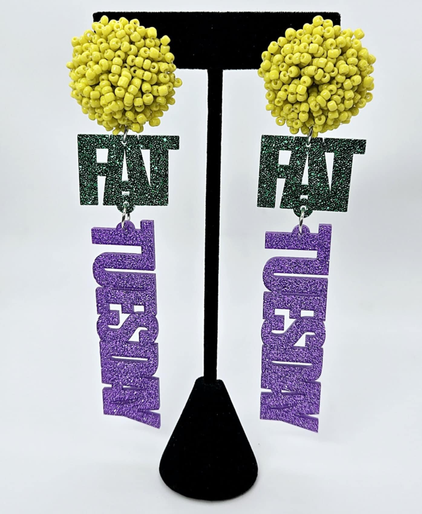 "Fat Tuesday" Earrings