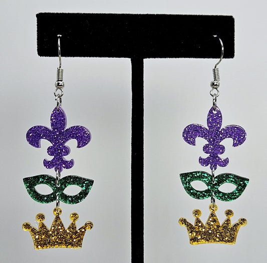 Masquerade Dangle Earrings