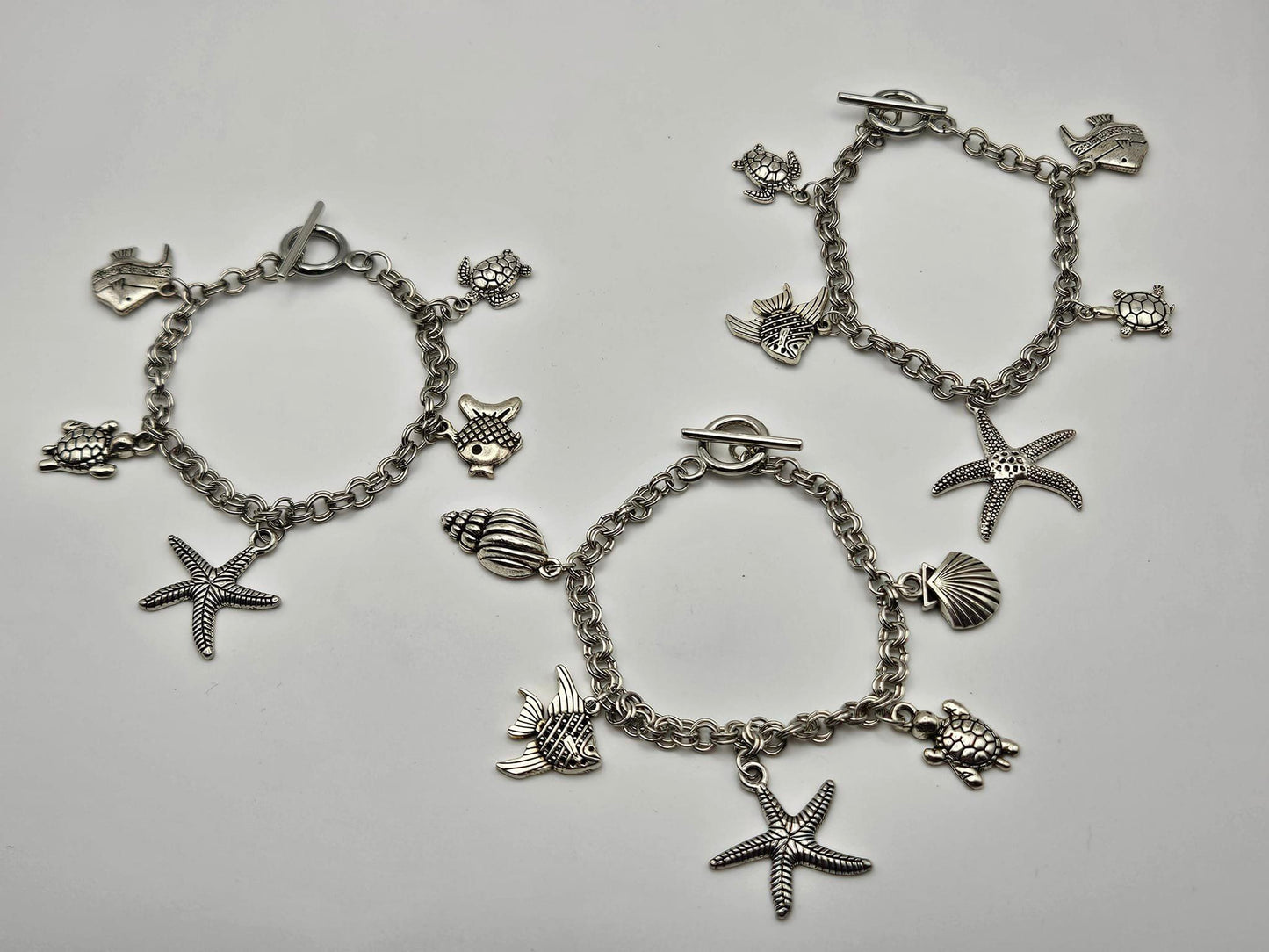 Starfish and Friends Charm Bracelet