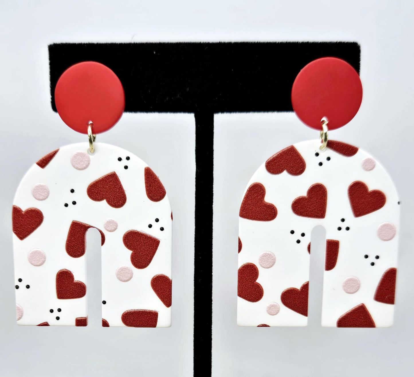 "Wearing My Heart on My Ears" Earrings