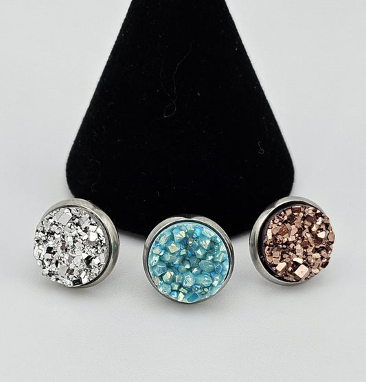 Druzy Studs - Small