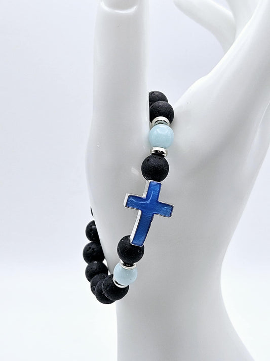 Glowing Cross Bracelet
