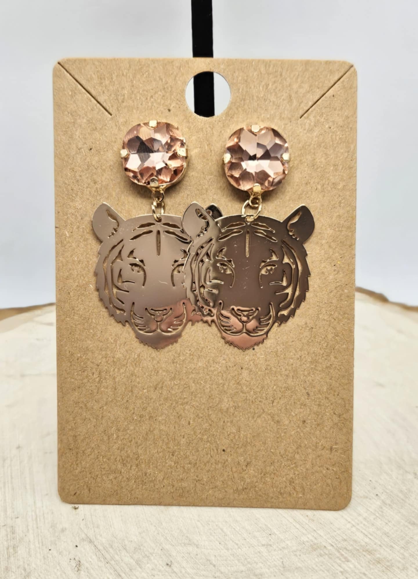 tiger lily earrings Tiger Drop Earrings – Lillies and Grace Atelier