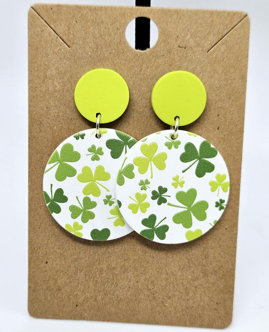 Four Leaf Clover Earrings