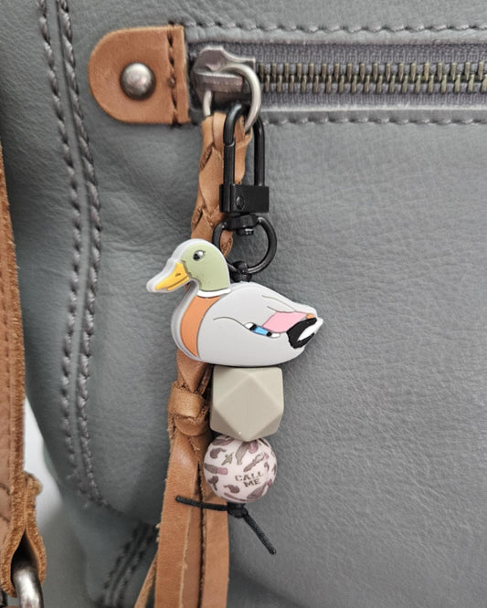 "Duck" Zipper Charm