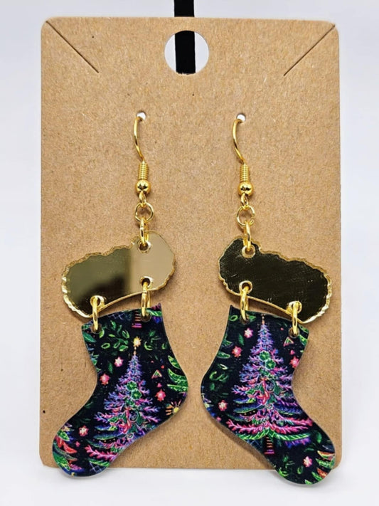 Stocking Earrings