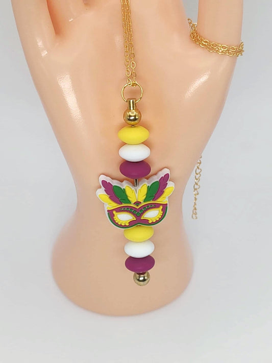 Mask Bar Necklace