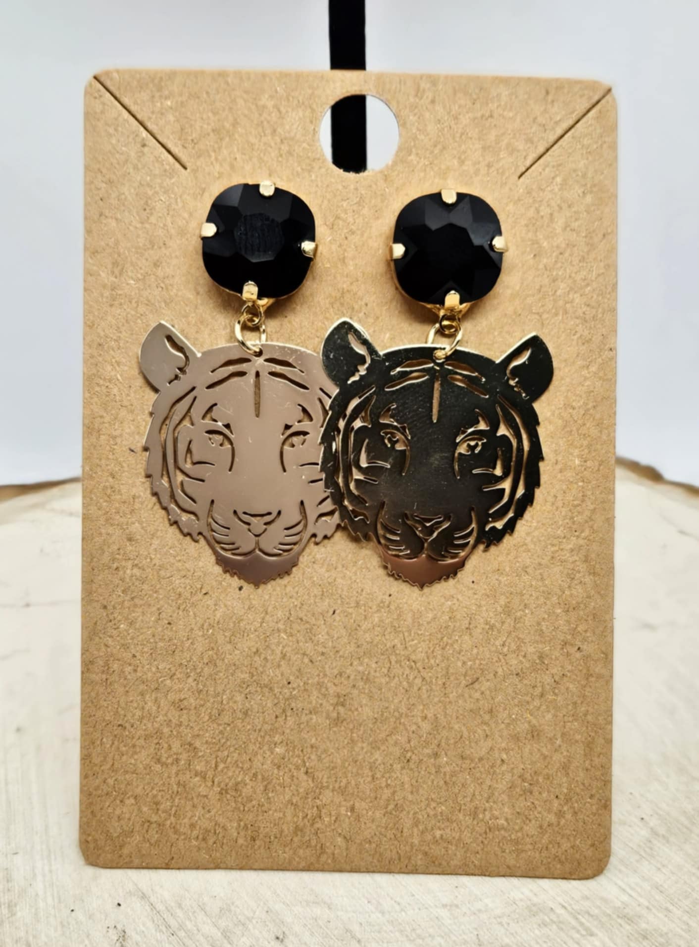 Tiger Drop Earrings